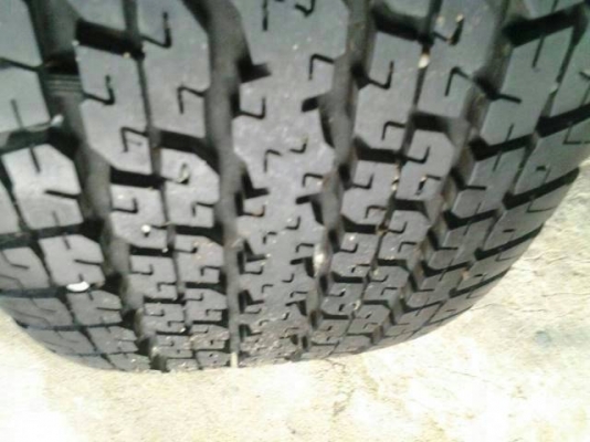 ล้อแม็ก วีครอส พร้อมยางใหม่ๆเหมือนป้ายแดง ล้อเก่าเทิร์นได้