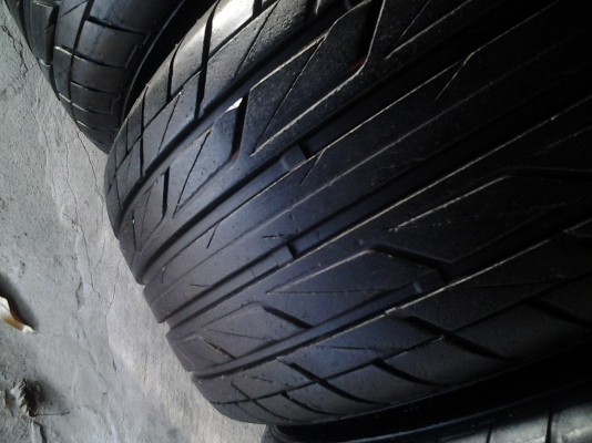 te37 ขอบ17 6รู139 พร้อมยาง ล้อเก่าเทิร์นได้