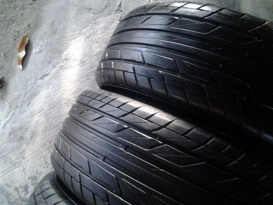 te37 ขอบ17 6รู139 พร้อมยาง ล้อเก่าเทิร์นได้