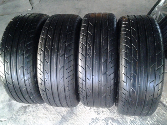 te37 ขอบ17 6รู139 พร้อมยาง ล้อเก่าเทิร์นได้