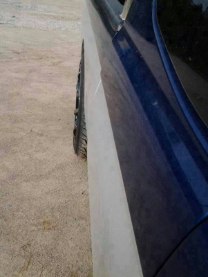 RG2 ขอบ18 สีแบรคโครมพร้อมยาง ล้อเก่าเทิร์นได้