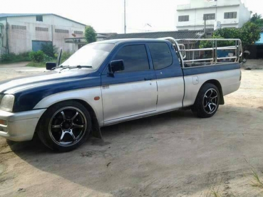 RG2 ขอบ18 สีแบรคโครมพร้อมยาง ล้อเก่าเทิร์นได้