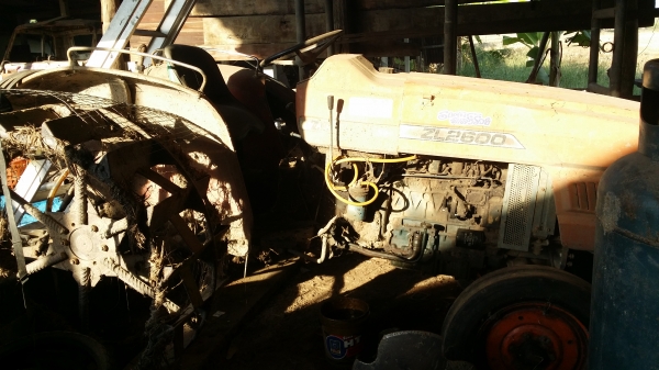 ขายรถไถ คูโบต้า  26 แรง  ตามสภาพ มีลูกล้อเหล็ก-ยาง ราคา