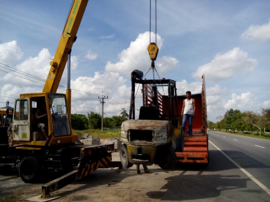 ปิดการขายแล้วจ้า ไป จ. สระบุรี รถฟอร์คลิฟต์ CAT  3  ตัน  พร้อมใช้งาน  ( รถร้านวัสดุ)