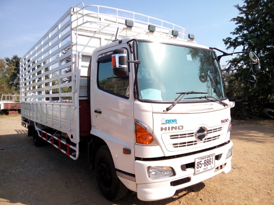 6 ล้อกลาง *Euro.3* HINO ซีรีย์500 FC9J 175 แรงม้า *ยาว 6.50 ม. * รถสวยเดิม+สวยจริง *รถห้างแท้* มีเล่มพร้อม *ปี57*