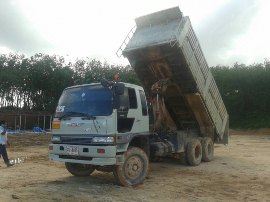 ขายรถบรรทุก 10 ล้อดัมพ์ HINO FM3M 240 แรงม้า เกียร์ธรรมดา เครื่อง M10U ราคา 820000