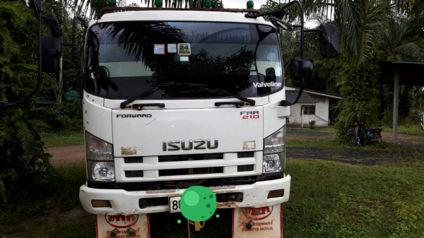 ขายรถบรรทุก 6 ล้อดัมพ์ 2 คัน ISUZU FRR210 แรงม้าปี 2554 กับ FRR190 แรงม้าปี 2555 ราคาคันละ 800000