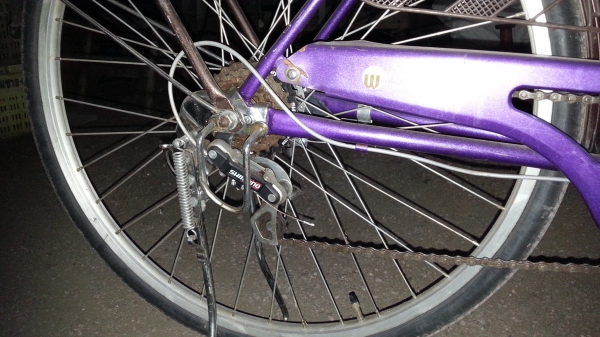 ขายจักรยาน ญี่ปุ่น 4,500 สภาพสมบูรณ์ มีไฟดุม เกียร์6speed