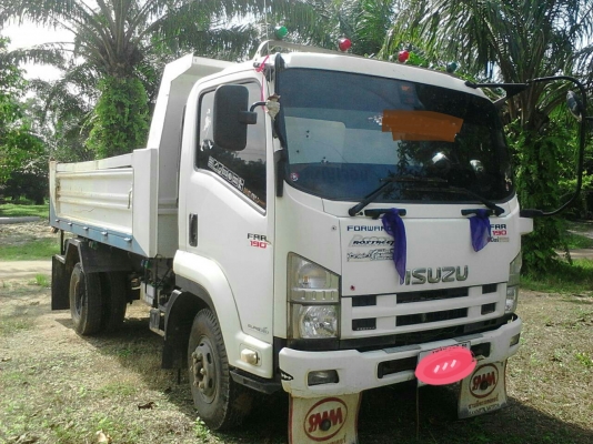 รถดั๊ม 6 ล้อยี่ห้ออีซูซุ รุ่น FRR ขนาด 190 แรงม้า รถดั๊ม 6 ล้อยี่ห้ออีซูซุ รุ่น FRR ขนาด 190 แรงม้า