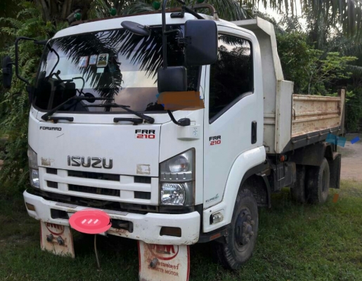 รถดั๊มอีซูซุ รุ่น FRR ขนาด 210 แรงม้า รถดั๊มอีซูซุ รุ่น FRR ขนาด 210 แรงม้า