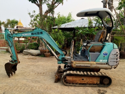 ขายรถแม็คโคร KOBELCO SK015 เก่านอก มี VDO ทดลองขับให้ดู สภาพพร้อมใช้งาน ติดต่อ 086-775-7900 086-324-1992