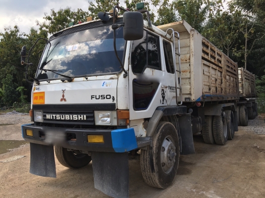 รถมิตซู 10 ล้อดั้ม FN527 - TF  220 แรงม้า.  ปี 38.  ( ขาย แม่ , ลูก. )    สนใจติดต่อ  081 - 6079515