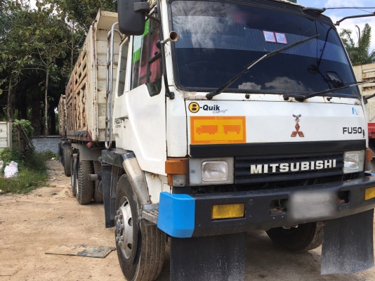 รถมิตซู 10 ล้อดั้ม FN527 - TF  220 แรงม้า.  ปี 38.  ( ขาย แม่ , ลูก. )    สนใจติดต่อ  081 - 6079515