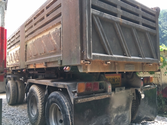 รถมิตซู 10 ล้อดั้ม FN527 - TF  220 แรงม้า.  ปี 38.  ( ขาย แม่ , ลูก. )    สนใจติดต่อ  081 - 6079515