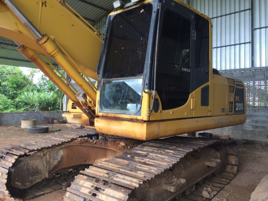 รถขุด PC200-8C80524 ปี2007 ทำงานประมาณ15000.ชม เอกสารเล่มทะเบียน