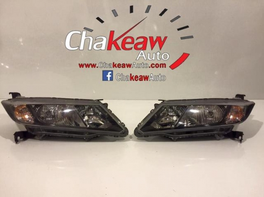 ไฟหน้า City 2014 ตัวโคมดำ