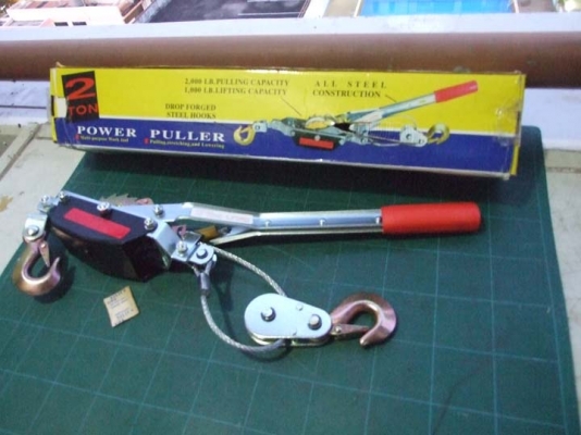 รอกสลิงโยกมือ ขนาด 2ตัน (แรงดึง) เป็นของใหม่ครับ