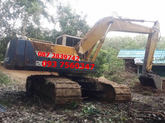 ขายรถแบคโฮ Komatsu pc200-5