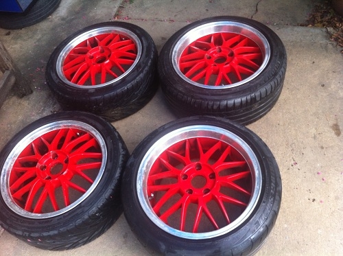 ขายล้อขอบ 17 กว้าง8-9   5รู114  6ชุดครับ