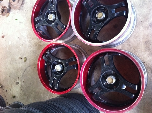 ขายล้อขอบ 17 กว้าง8-9   5รู114  6ชุดครับ