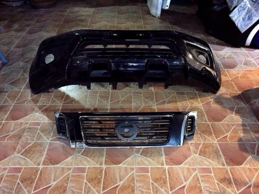 กันชนหน้า Nissan Navara Np 300 พร้อมกระจัง