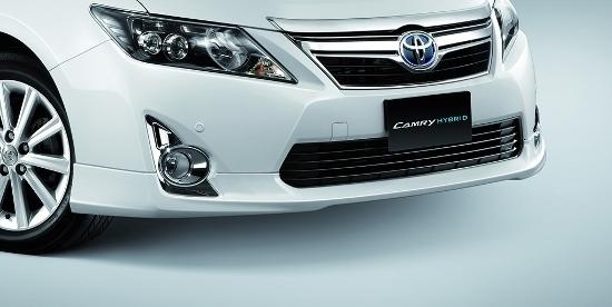กันชนหน้า Camry Hybrid 2012 พร้อม ช่องลม