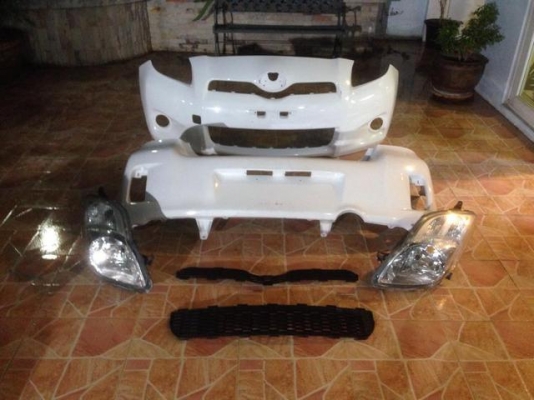 Yaris RSกันชนหน้าหลัง ไฟหน้า ตะเเกรง บน ล่าง