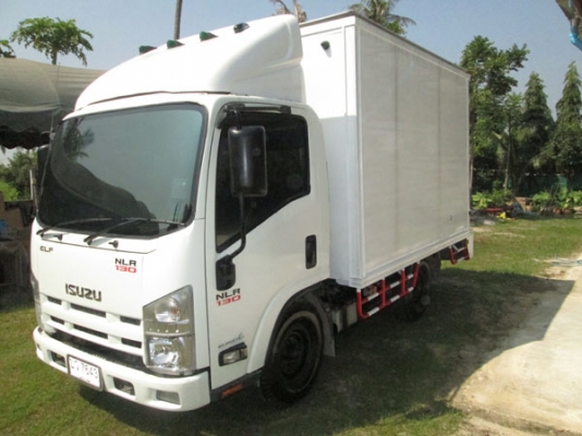 ISUZU NLR 130 ตู้แห้งป้ายเล็กไม่ติดเวลา