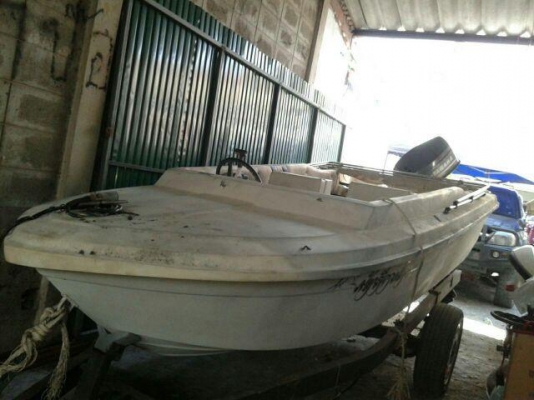 เรือสปีดโบ้ท 16 ฟุตท้องสูง วื่งทะเลดี เครื่องyamaha 40