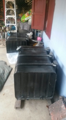 ,ขายถังน้ำมัน400ลิตรของฮีโน่เมก้า500แท้ใช้งานเดือนเดียว