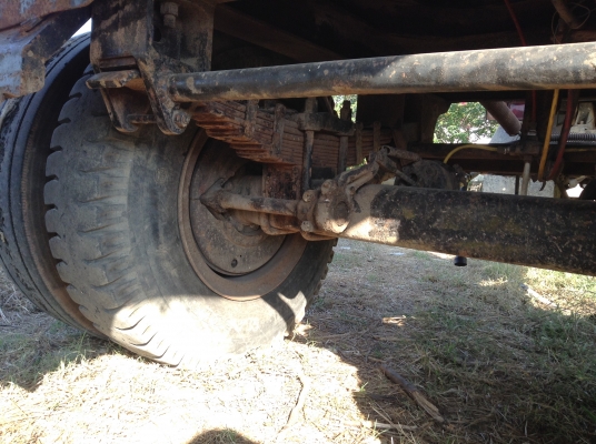 ขายหางพ่วงสองเพลาดั้มสภาพดี