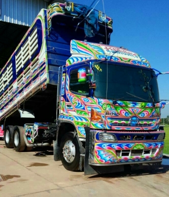 สิบล้อ ฮีโน่ 344ปี57แม่ลูก 3คาน ดั้มกะบะเหล็กค็อกเกษตร สภาพพร้อมรถสวยจัดเดิมทั้งคัน ทะเบียนพร้อมโอน