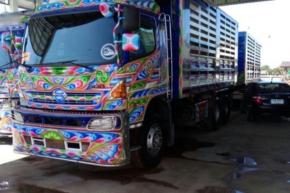 สิบล้อ ฮีโน่ 344ปี57แม่ลูก 3คาน ดั้มกะบะเหล็กค็อกเกษตร สภาพพร้อมรถสวยจัดเดิมทั้งคัน ทะเบียนพร้อมโอน