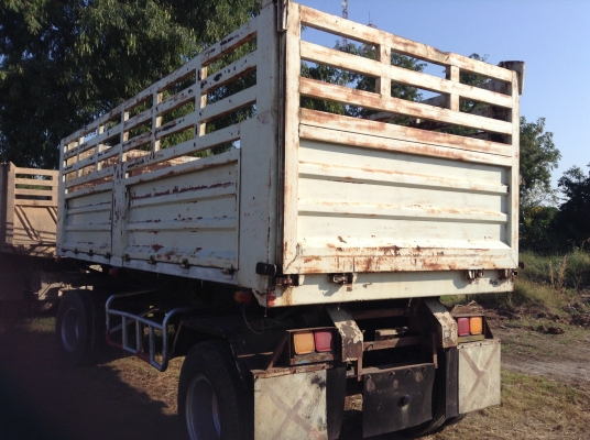 ขายหางพ่วงสองเพลาดั้มสภาพดี