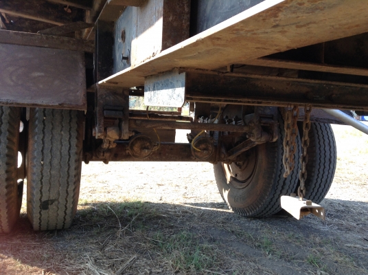 ขายหางพ่วงสองเพลาดั้มสภาพดี