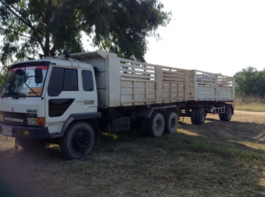 ขายหางพ่วงสองเพลาดั้มสภาพดี