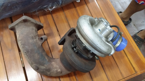 เทอร์โบฟูโซ่ 6d16 td07-9 ของใหม่แท้ผ่านการใช้งานแล้ว