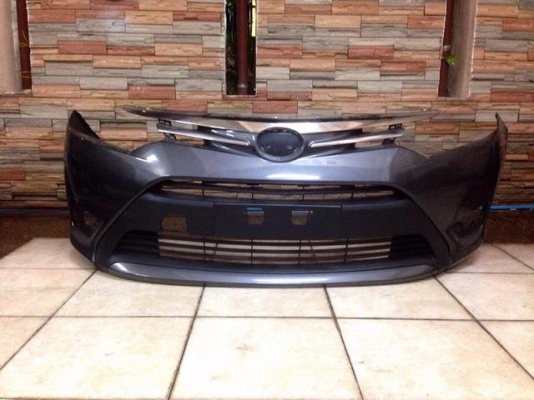 กันชนหน้า NEW VIOS 2013 พร้อม กระจังหน้า โคมเมี่ยม