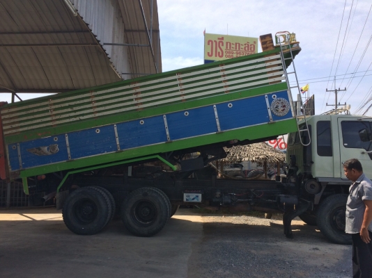 ขายรถ HINO 10 ล้อดั้ม FM3MNLD 240 เเรงม้า รถสวย พร้อมใช้งาน