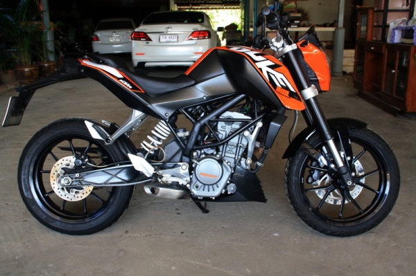 ขาย KTM duke 200 ปี 2012 ทะเบียนแท้ พร้อมโอน 89000