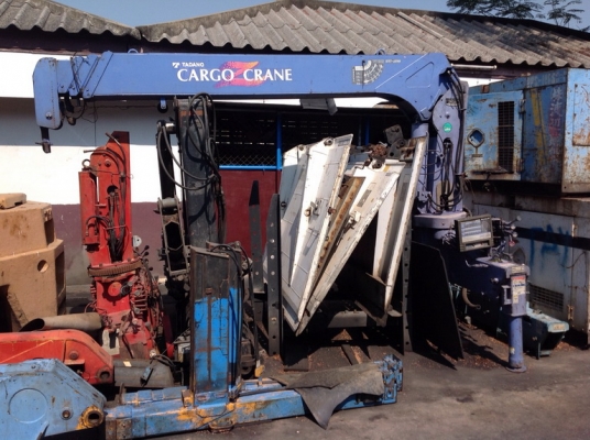 ขายเครนเฮียบเก่านอก TADANO 3 ตัน 4 ตอน