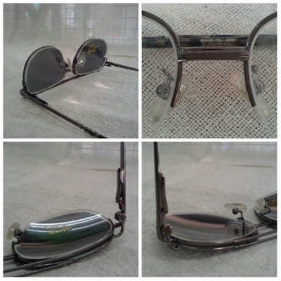 แว่นตามือหนึ่งพร้อมคลิปออน SAFARI made in Japan  บิ๊กไซซ์!