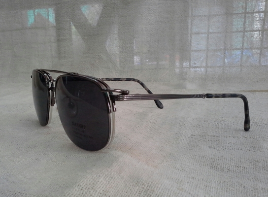 แว่นตามือหนึ่งพร้อมคลิปออน SAFARI made in Japan  บิ๊กไซซ์!