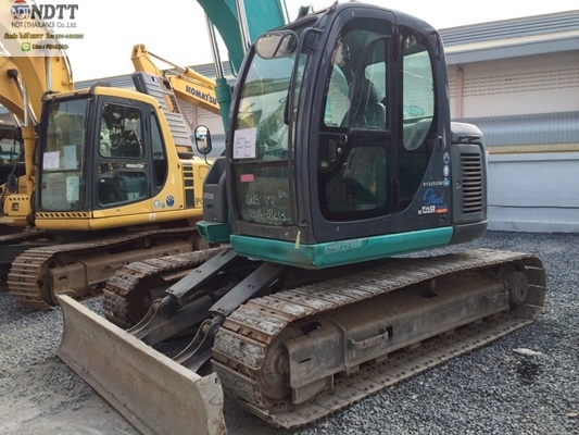 KOBELCO SK135SR-1ES 6357ชม. ปี2005 รถเก่าญี่ปุ่นไม่เคยใช้งานในไทยครับ