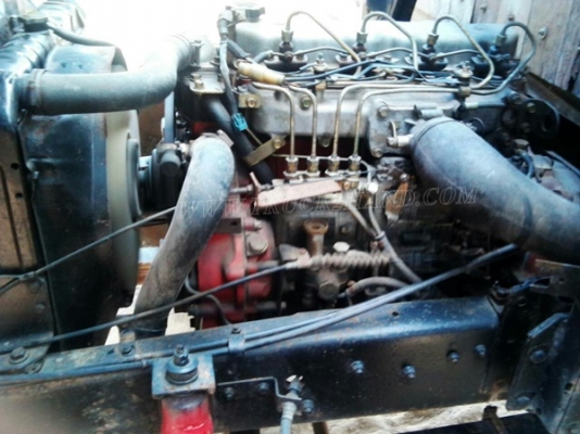 รถบรรทุก 6 ล้อ HINO KM777 กะบะยาว 4.30 เมตร เฟื่องท้าย F