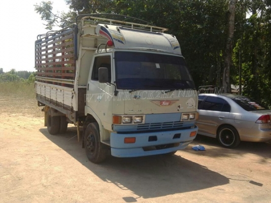 รถบรรทุก 6 ล้อ HINO KM777 กะบะยาว 4.30 เมตร เฟื่องท้าย F