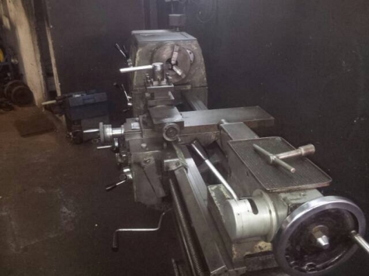 ขายแท่นกลึงIKEGAI 6 ฟุต.รางสวยๆพร้อมใช้งาน3เพลารูเพลา2นิ้ว