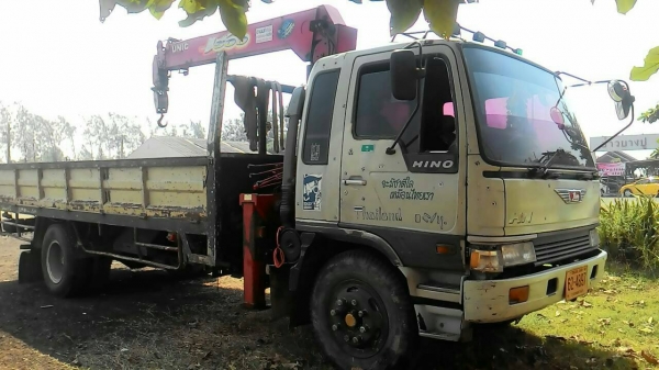 ขาย 790,000บ หกล้อ ฮีโน่ FF3H195ปี47ช่วงล่างใหญ่ เบรคทิฟฟี ยาง900 ติดเครน UNIC5ตัน ช่วงยาว 7.20ม สภาพดีพร้อมใช้ ทะเบียนพร้อมโอน ราคา 790,000บ ครับท่าน