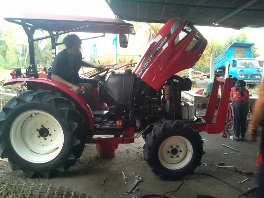 ยันม่า 39 แรง พร้อมดันหน้า โรตารี่