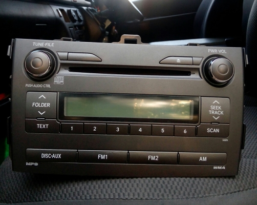 ขายวิทยุ CD 2 DIN ติดรถโตโยต้าอัลติสถอดป้ายแดง